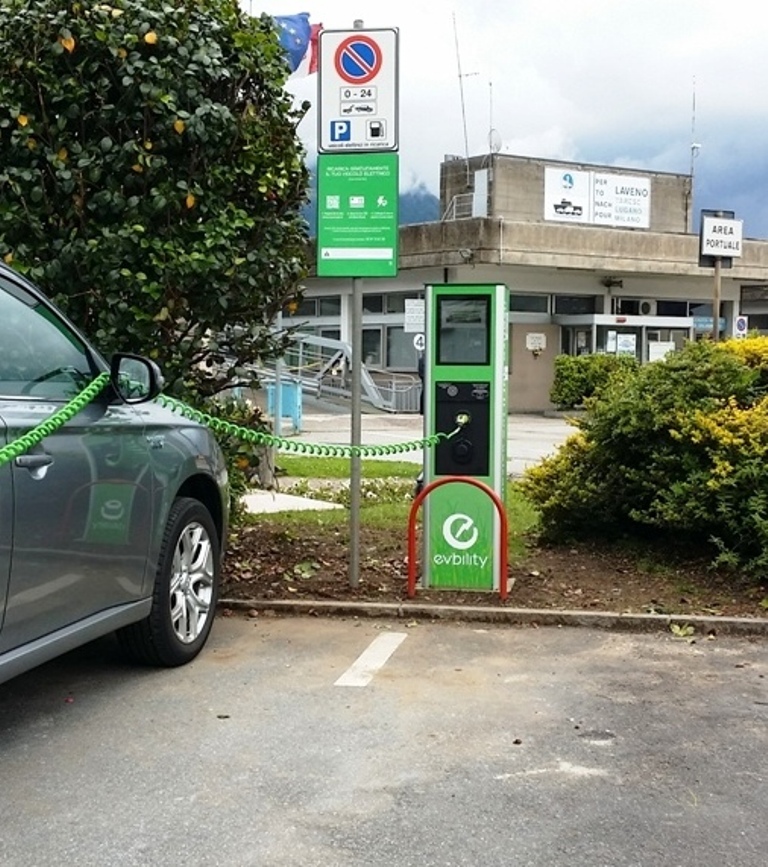 Stazione Evbility di Verbania
